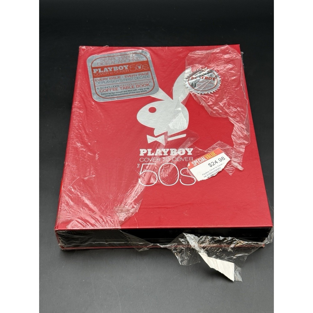 Playboy Cover To Cover The 50's item-rare book and tapes New Factory Sealed
